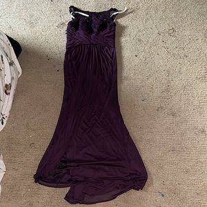 Beautiful purple dress, plus, stretchy